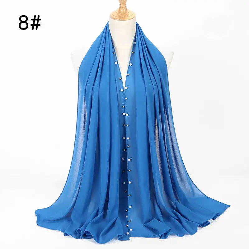 Chiffon Pearl Hijab - 8 / 180 - Chiffon Pearl Hijab