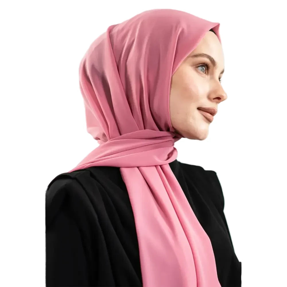 Chiffon Pink Shawl