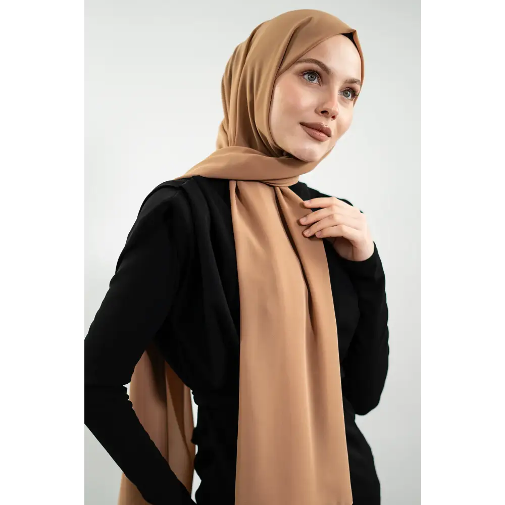 Chiffon Tan Shawl