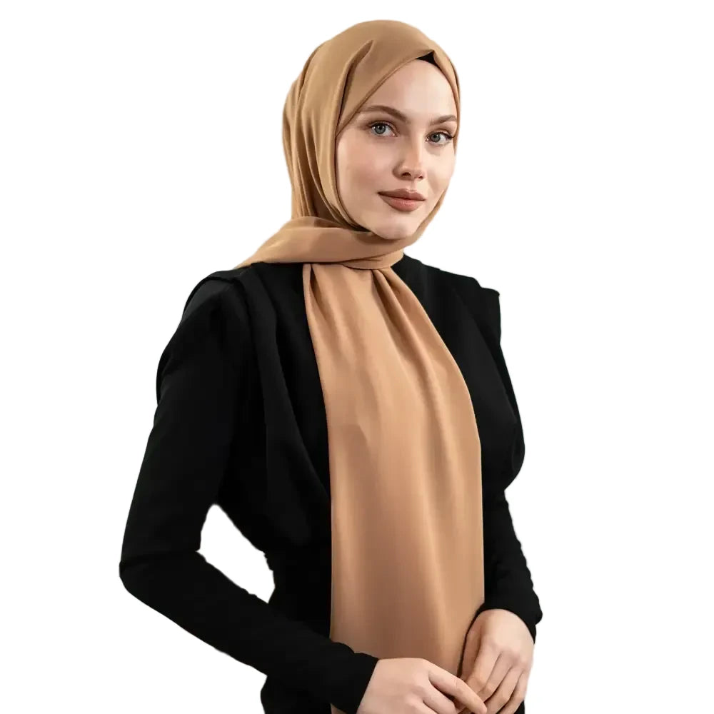 Chiffon Tan Shawl