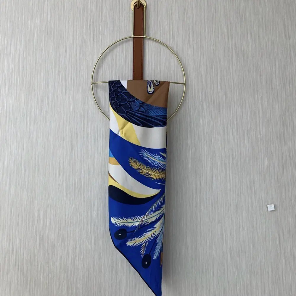 Classic Silk Scarf Large Square Scarf - Silk scarf