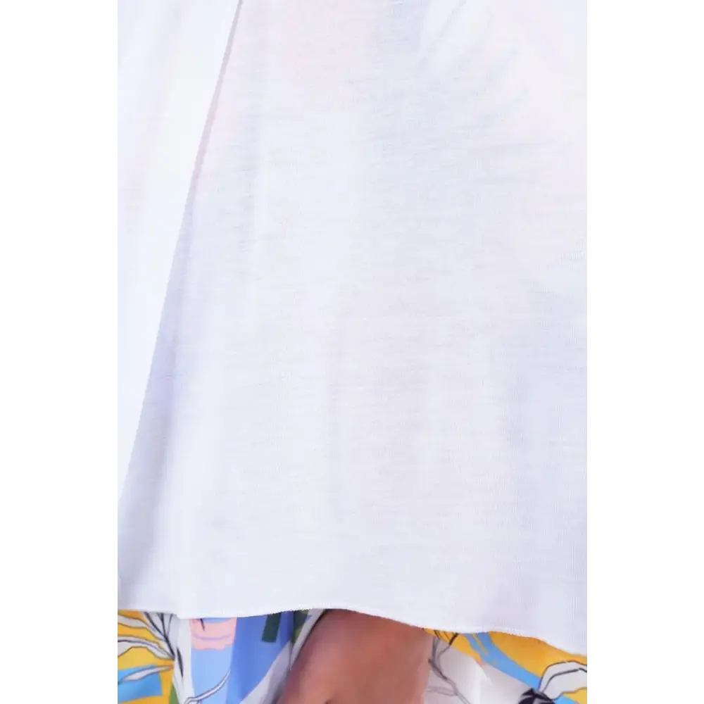 Combed Shawl-White - Hijab