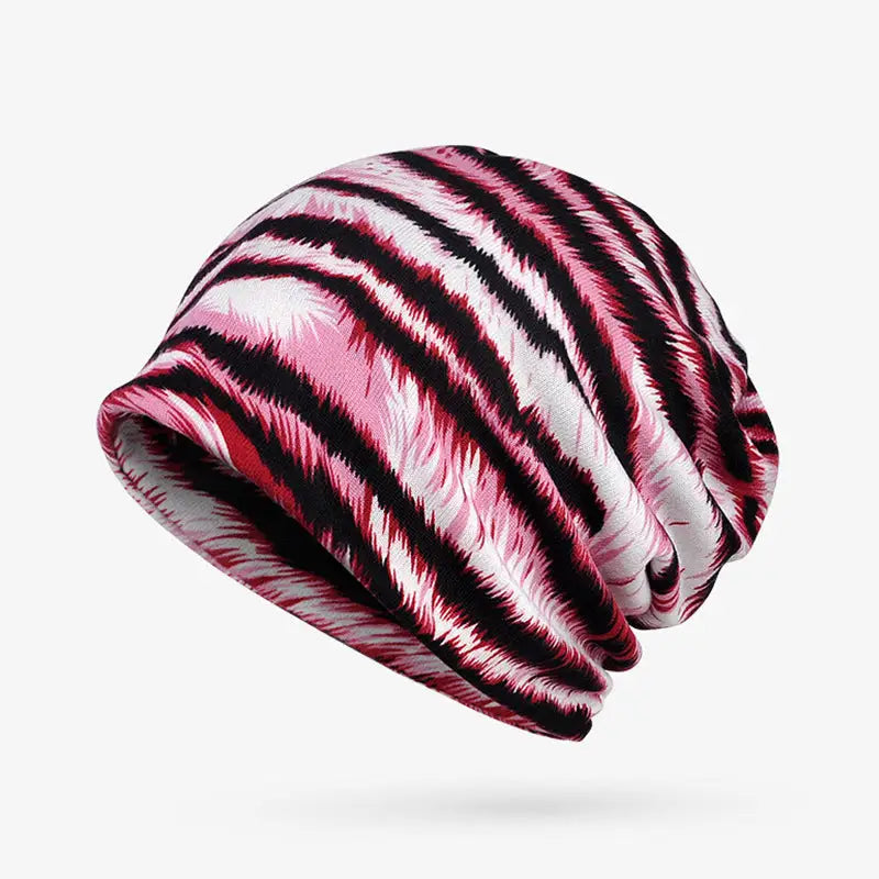 Dual-use Windproof Thermal Fleece-lined Toque Outdoor Cap - Style 6 Rose Red / Average Size - Thermal Fleece-lined Toque