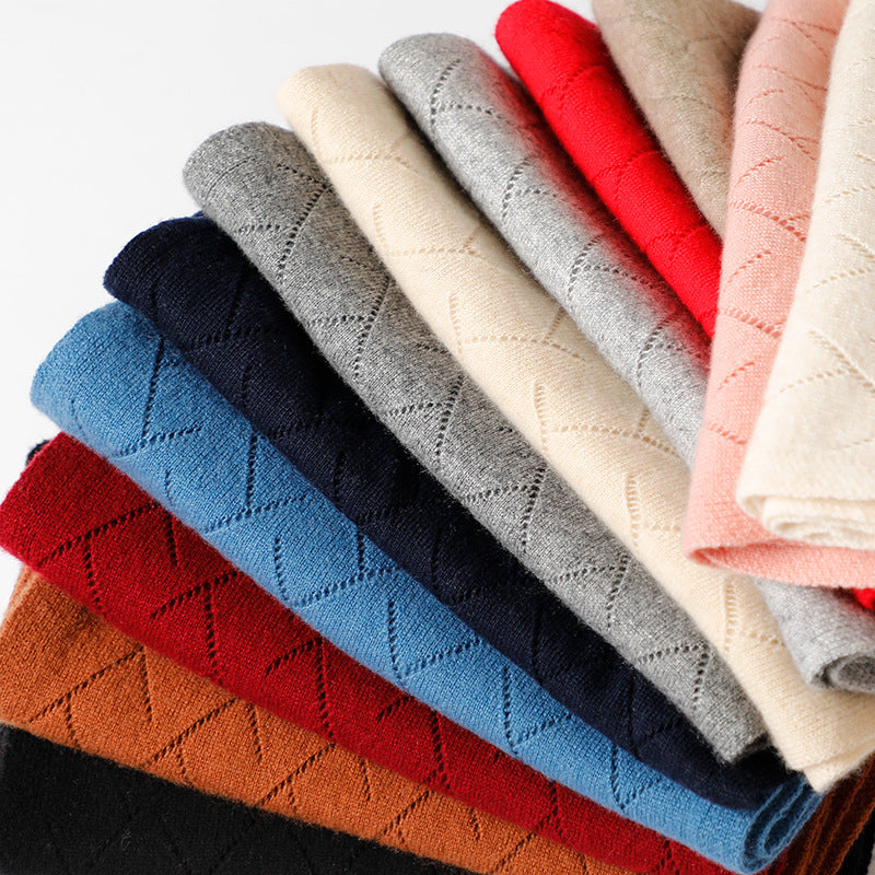 Women's Korean-style Knitted Hollow Scarf