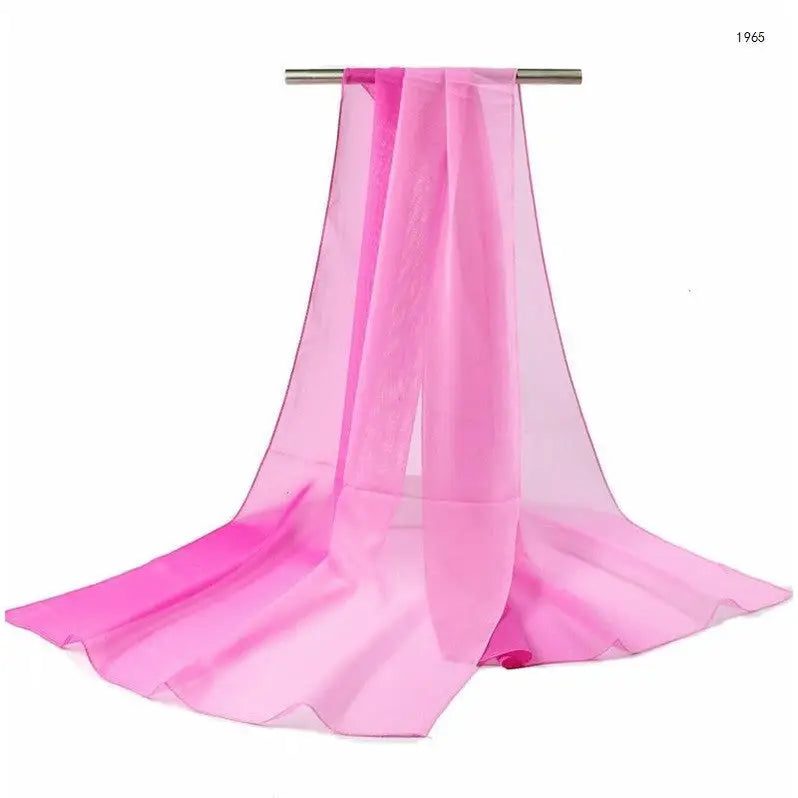 Gradient Silk Shawl - Purple2 - Gradient Silk Shawl