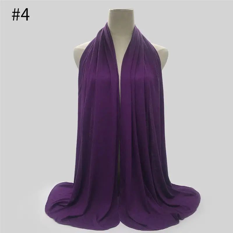 Jersey Hijab Long Shawl Instant Hijab - Jersey Hijab