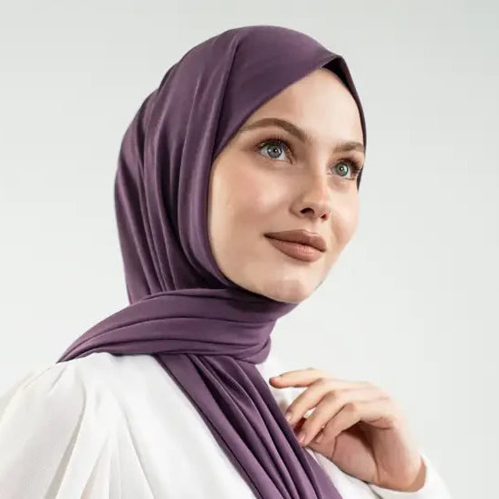 Jersey Lila Shawl - Hijab