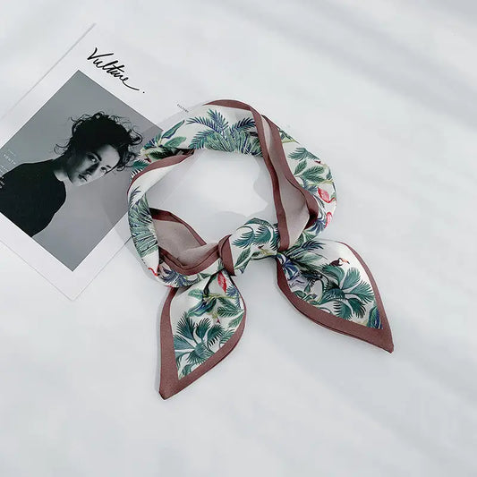 Korean Style Silk Scarf Necktie