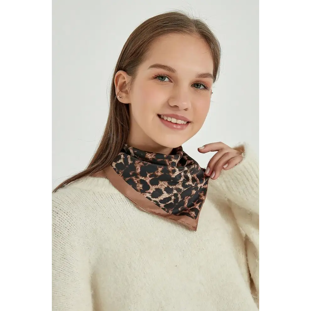 Leopard Patterned Bandana