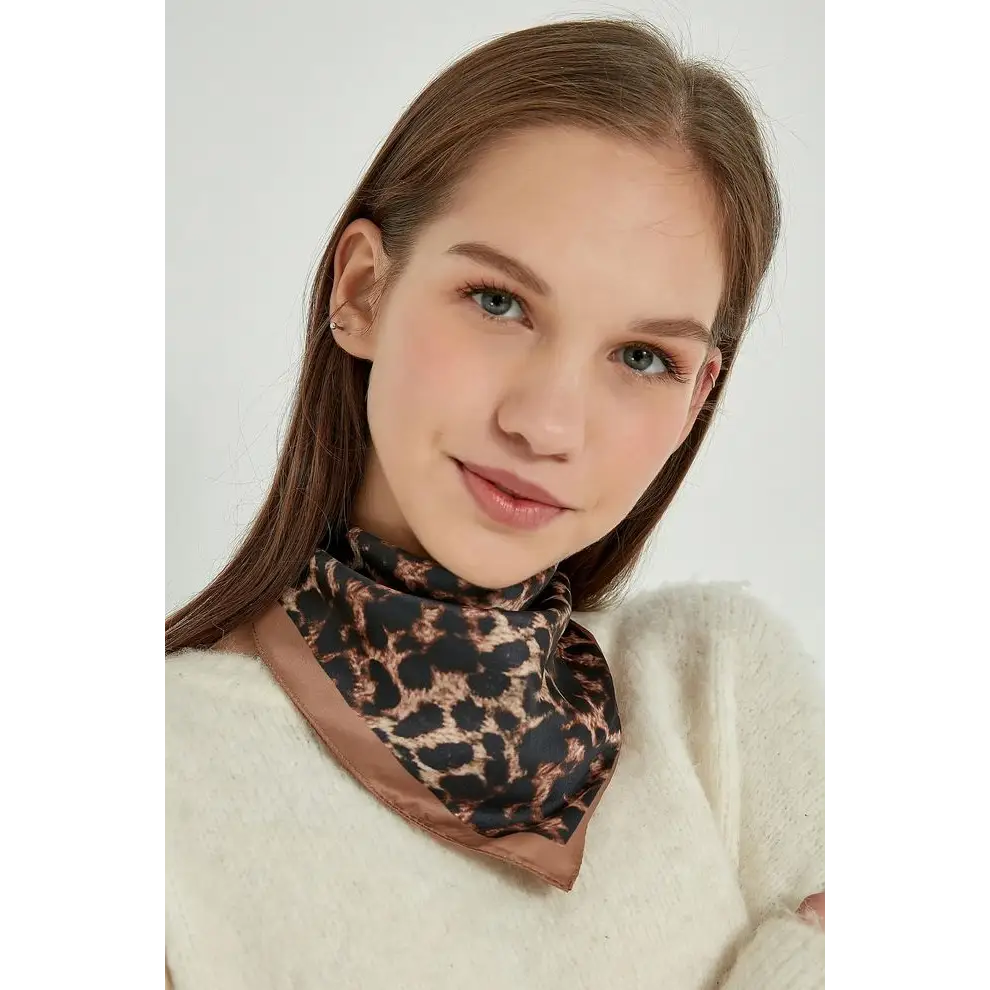 Leopard Patterned Bandana