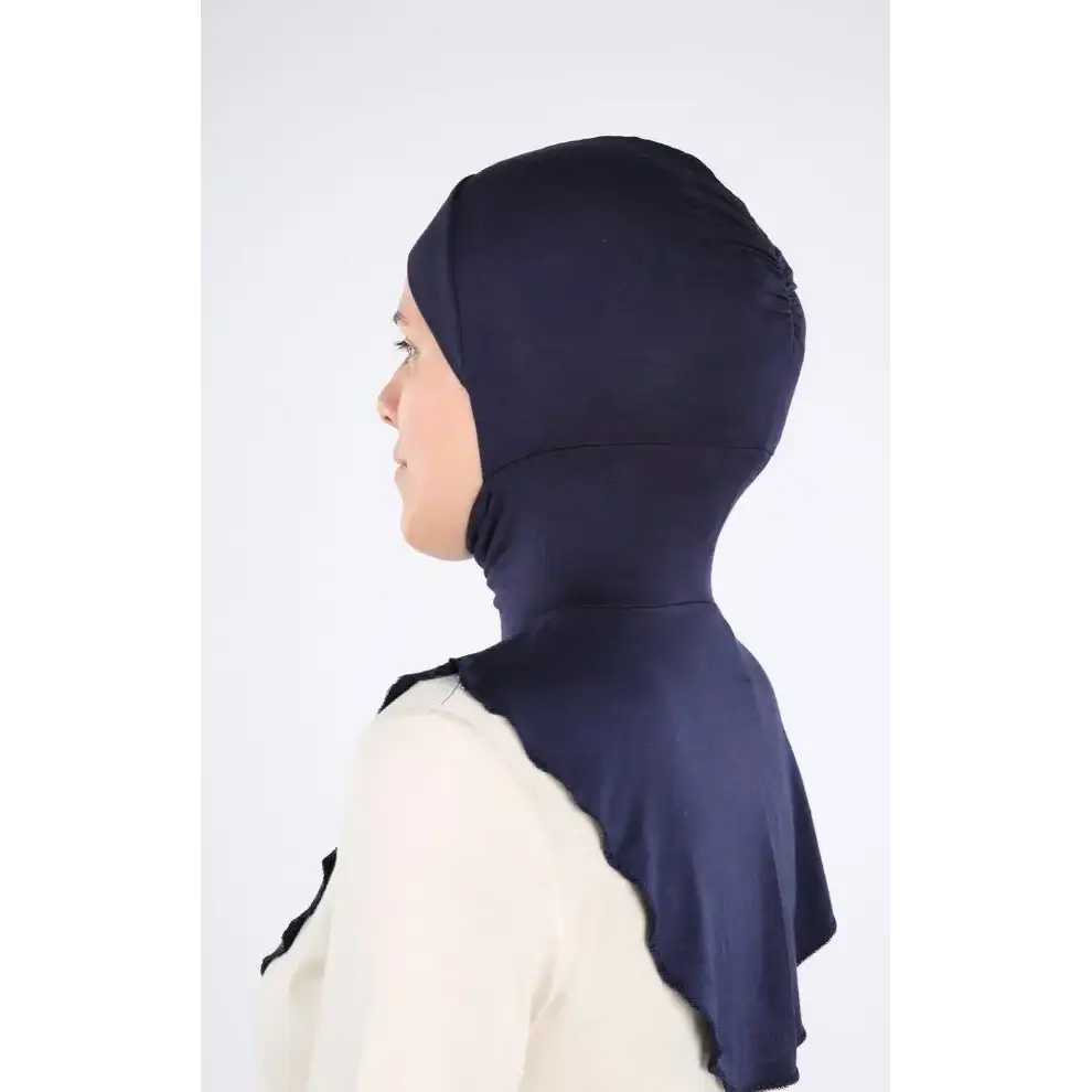 Modest Sports Bonnets-Navy Blue - Sports scarf