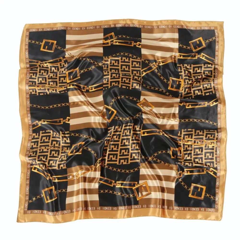 Multipurpose Chain Printed Scarf Women’s Casual Scarf Satin Large Square Scarf - New Color Addition / 90*90cm - Square