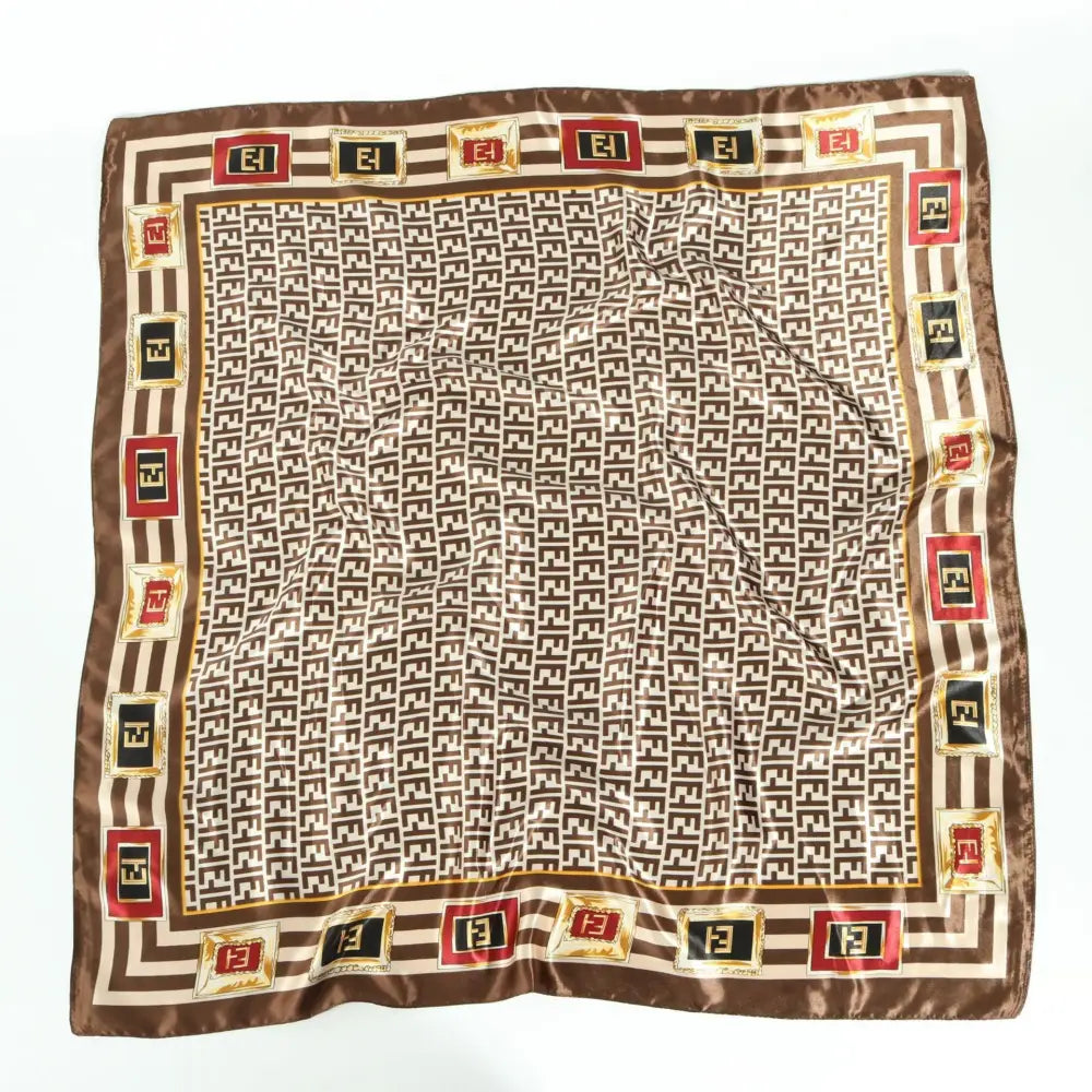 Multipurpose Chain Printed Scarf Women’s Casual Scarf Satin Large Square Scarf - Hotselling / 90*90cm - Square Scarf