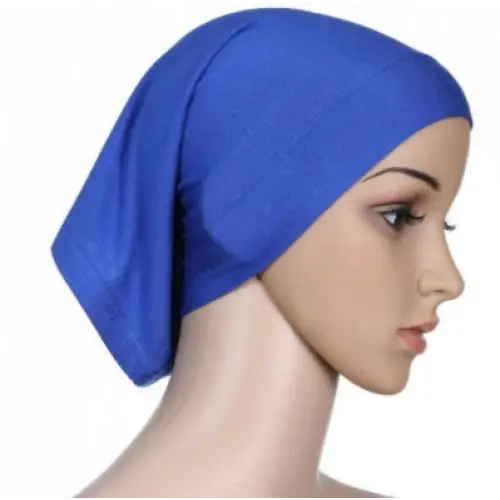 Muslim women’s turban hijab clan cap - Blue