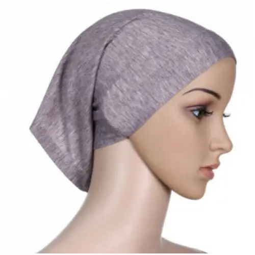 Muslim women’s turban hijab clan cap - Grey