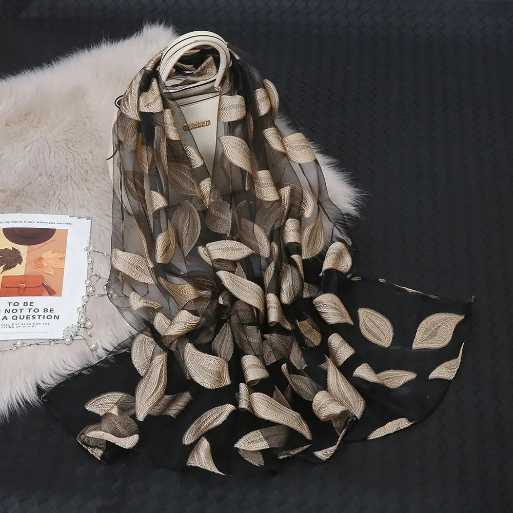 Organza Summer Scarf - Beige - Summer Scarf