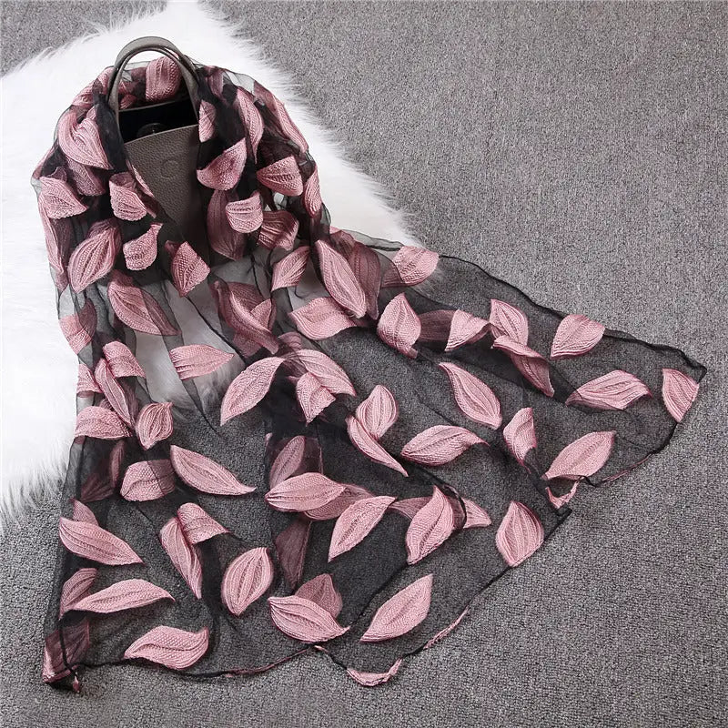 Organza Summer Scarf - Pink - Summer Scarf