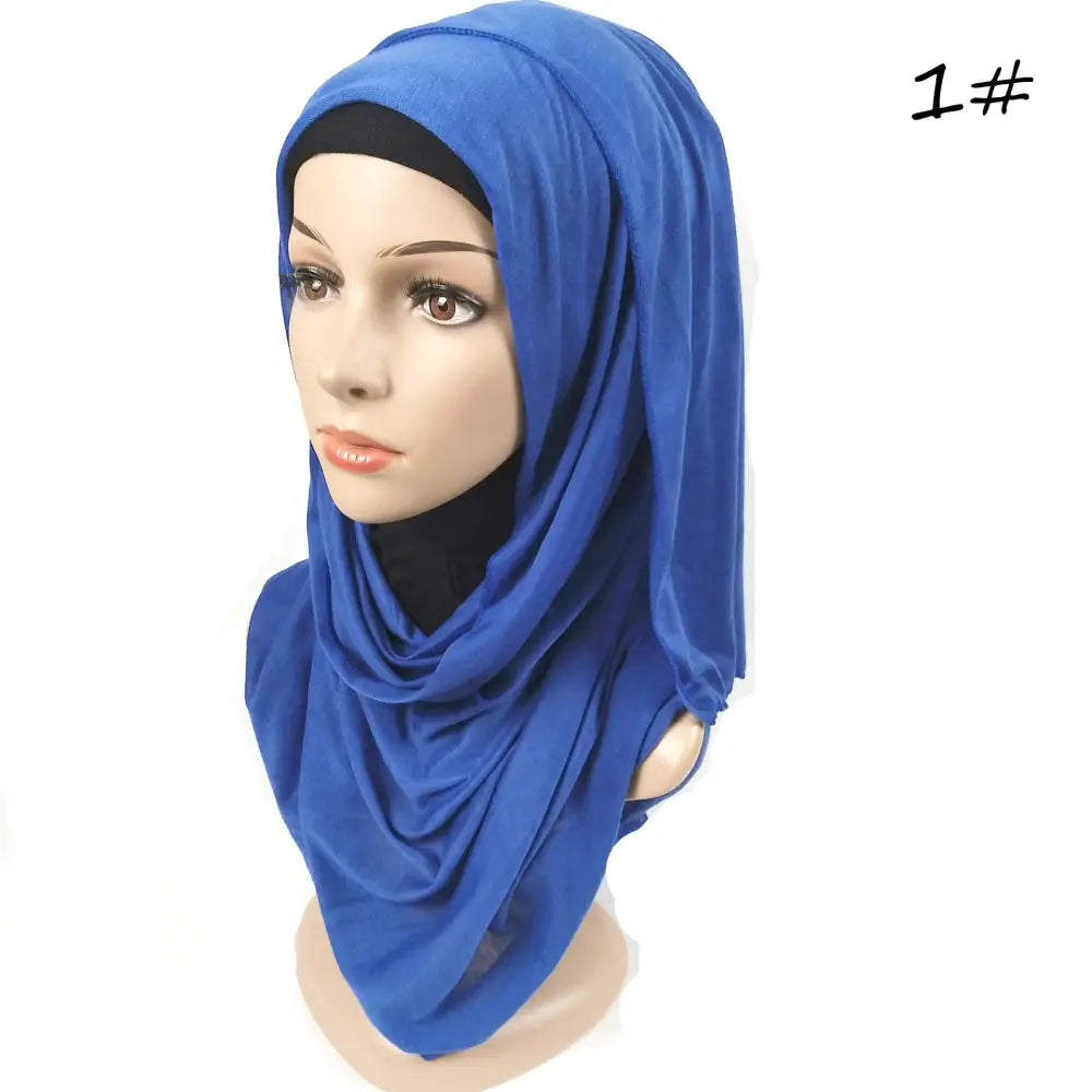 Premium Chiffon Scarf Luxury Chiffon Hijab Islamic Fashion - 1 Style - Chiffon Scarf