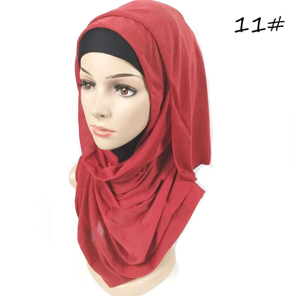 Premium Chiffon Scarf Luxury Chiffon Hijab Islamic Fashion - 11 Style - Chiffon Scarf