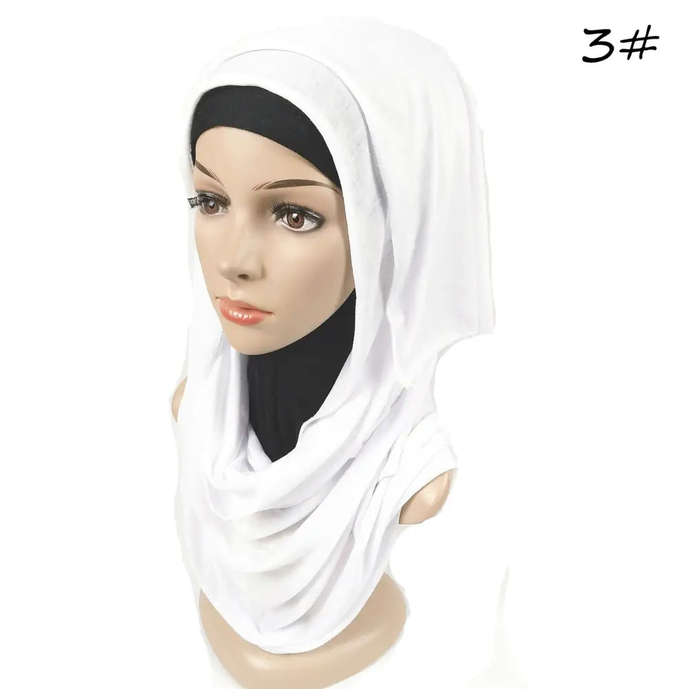 Premium Chiffon Scarf Luxury Chiffon Hijab Islamic Fashion - 3 Style - Chiffon Scarf