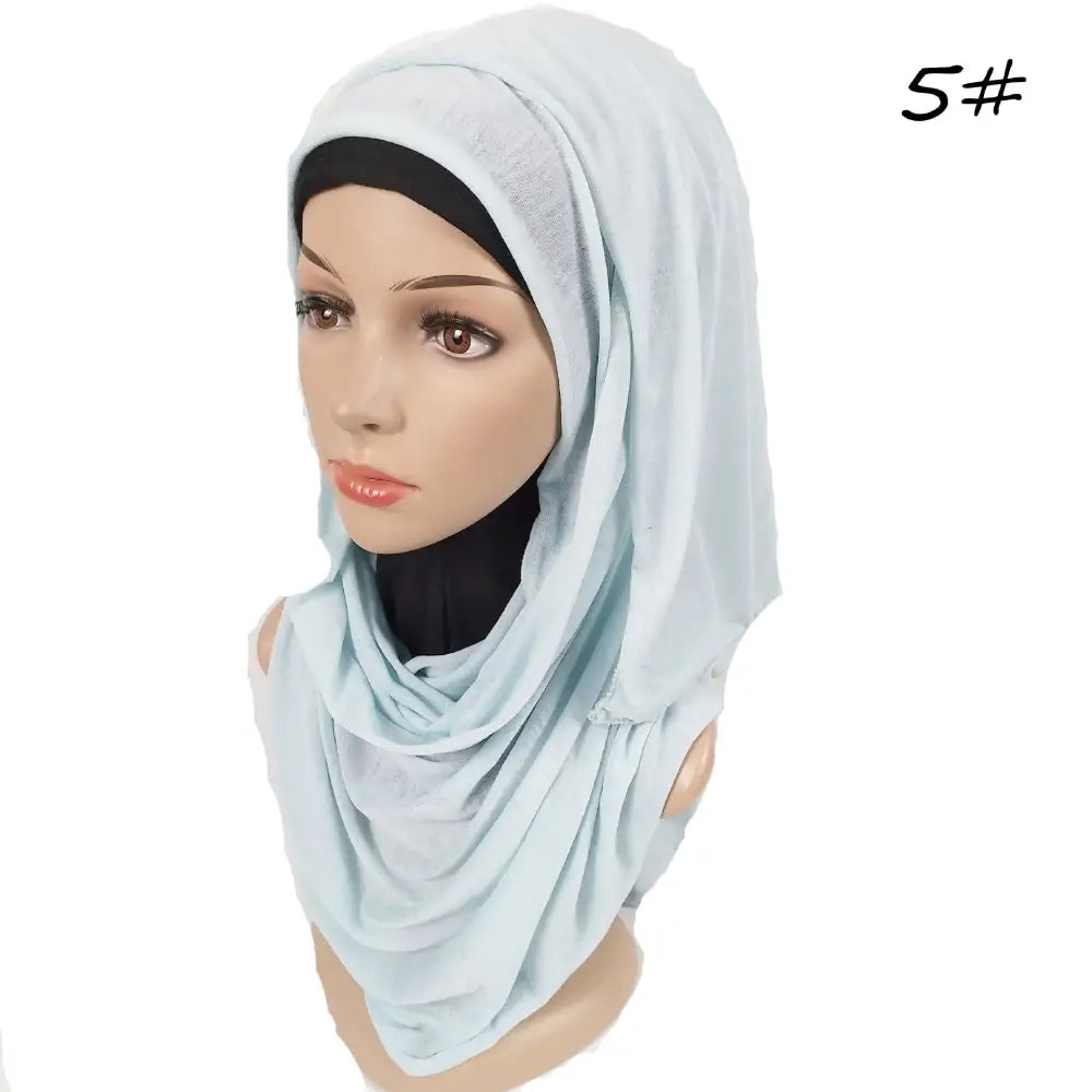 Premium Chiffon Scarf Luxury Chiffon Hijab Islamic Fashion - 5 Style - Chiffon Scarf