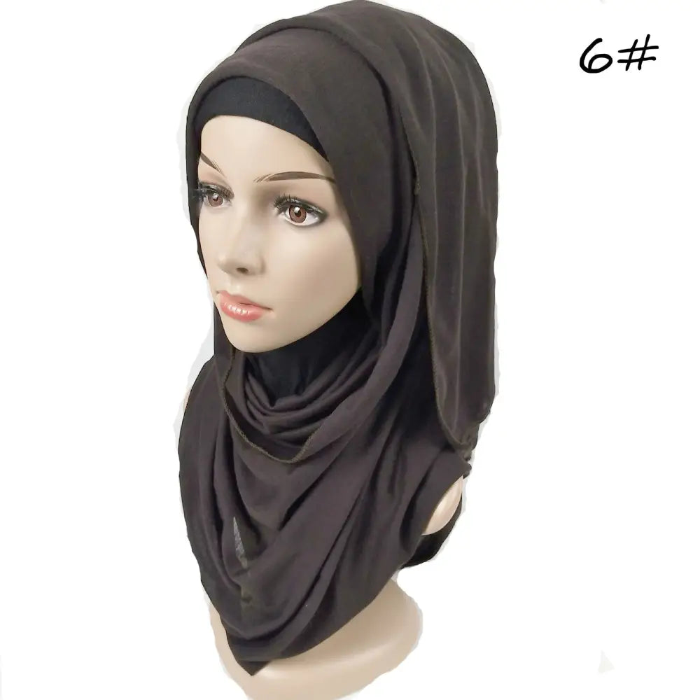 Premium Chiffon Scarf Luxury Chiffon Hijab Islamic Fashion - 6 Style - Chiffon Scarf