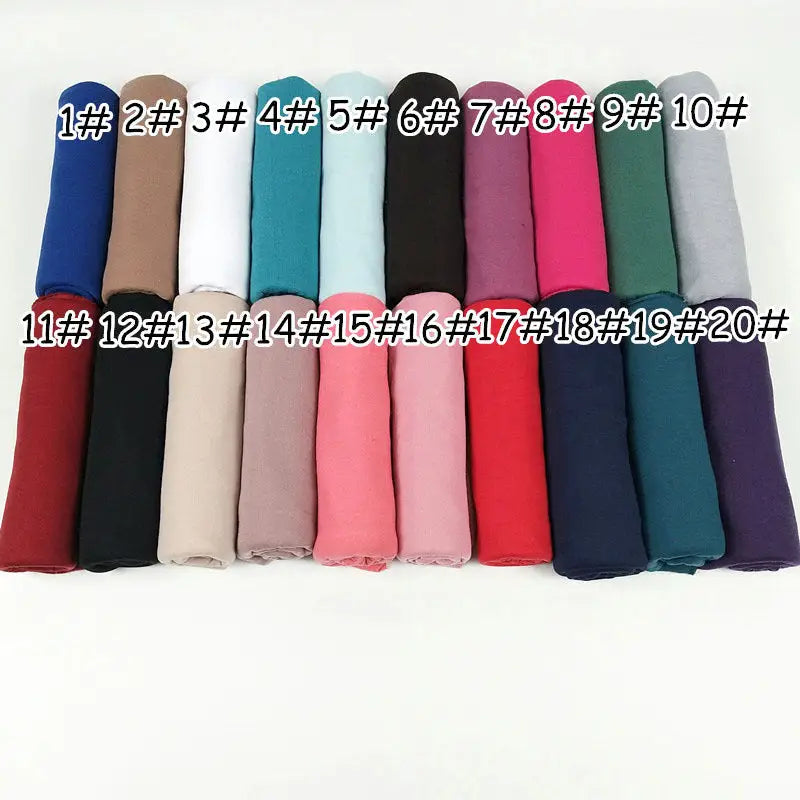 Premium Chiffon Scarf Luxury Chiffon Hijab Islamic Fashion - Chiffon Scarf