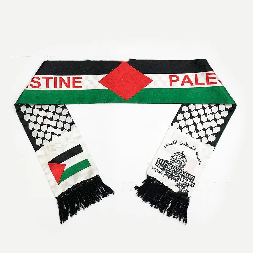 Statement Graphic Scarf - African Pattern Pullover Sleeping Cap