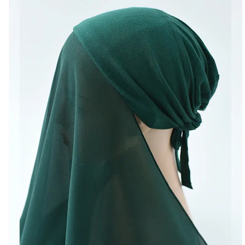 Sunscreen Veil Malaysian Hijab Middle East Adjustable Hat - 12style