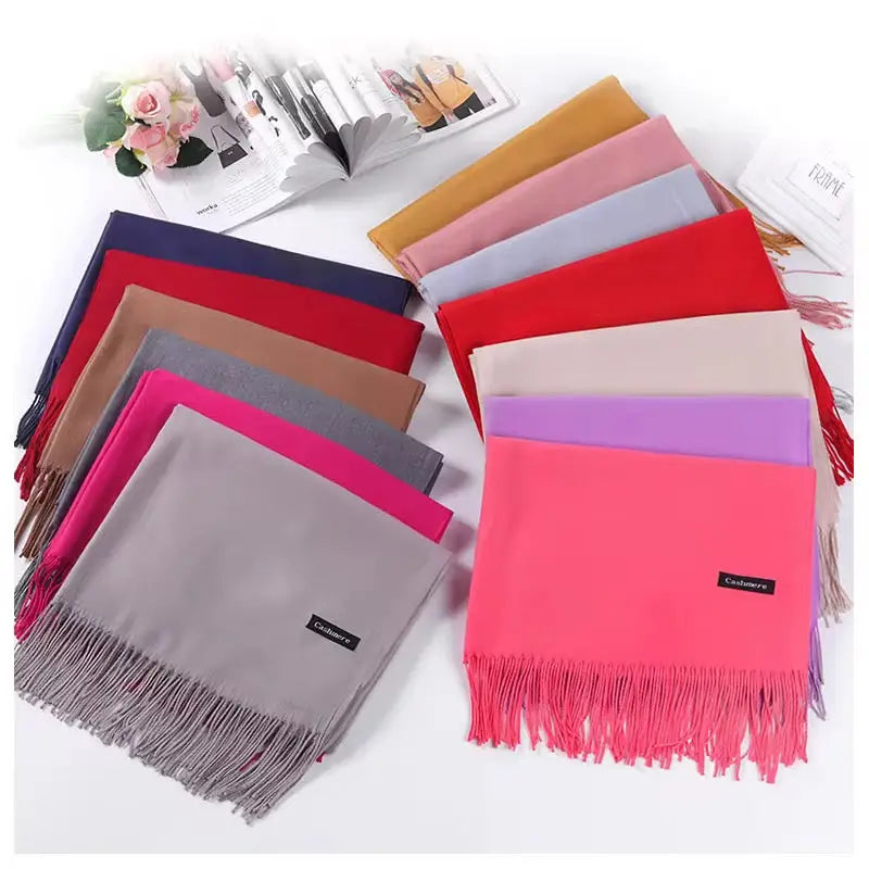 Turkish Style Imitation Cashmere Shawl - Shawl