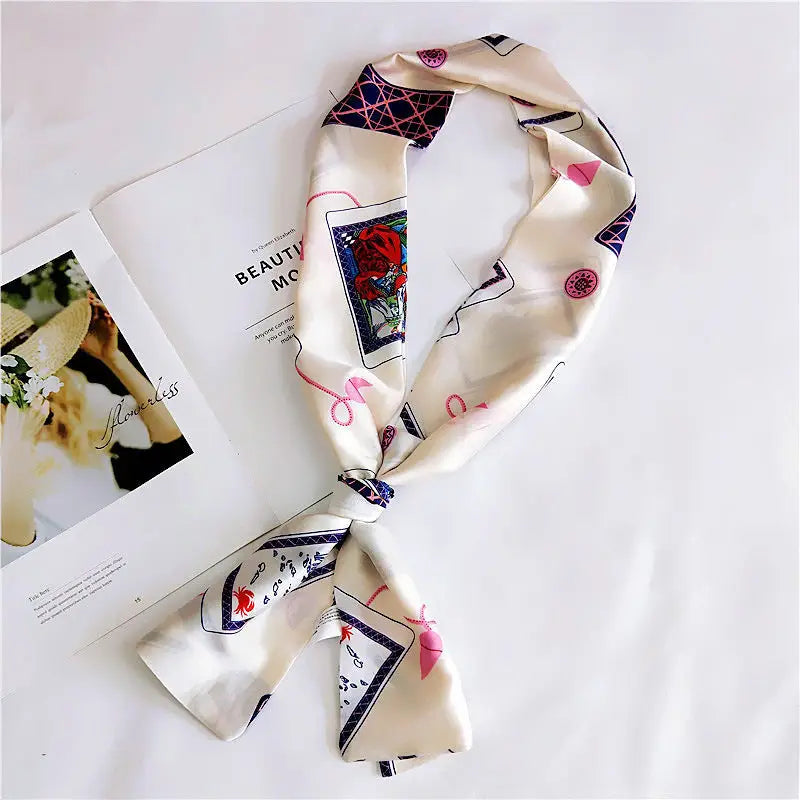 Women's Double-sided Silk Scarf