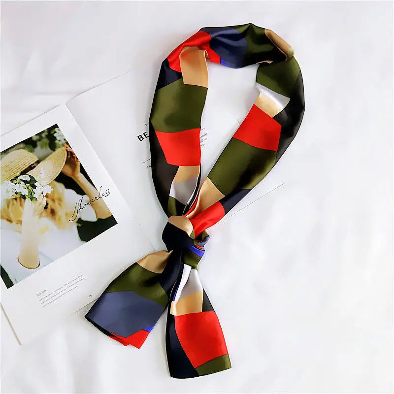 Women's Double-sided Silk Scarf