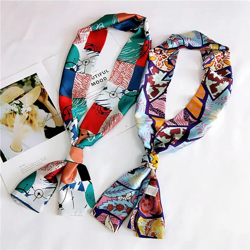 Women's Double-sided Silk Scarf