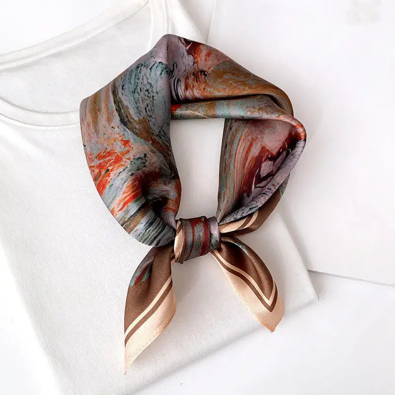 Women’s Silk Bandana - 11 Style / 53x53cm - Bandana
