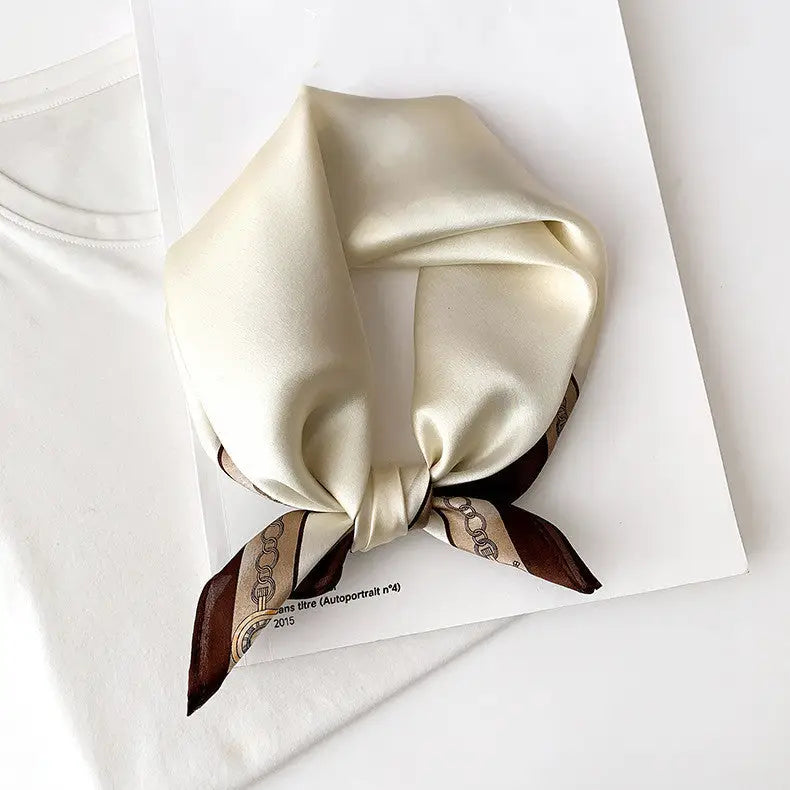 Women’s Silk Bandana - Style20 / 53x53cm - Bandana
