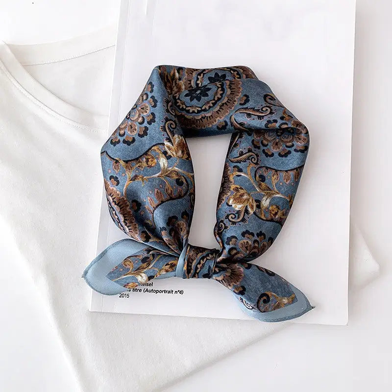 Women’s Silk Bandana - Style27 / 53x53cm - Bandana