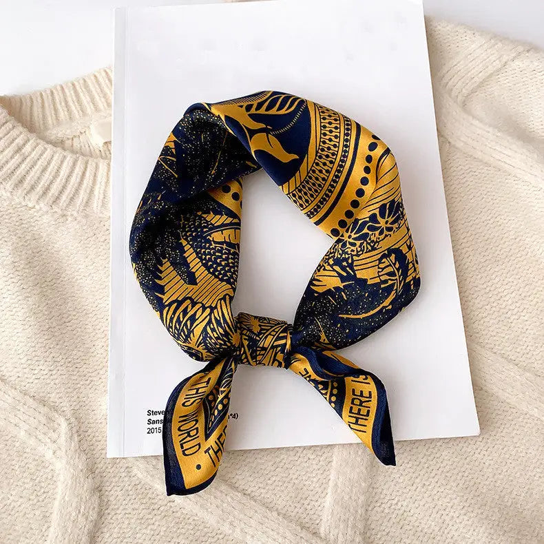 Women’s Silk Bandana - Style30 / 53x53cm - Bandana
