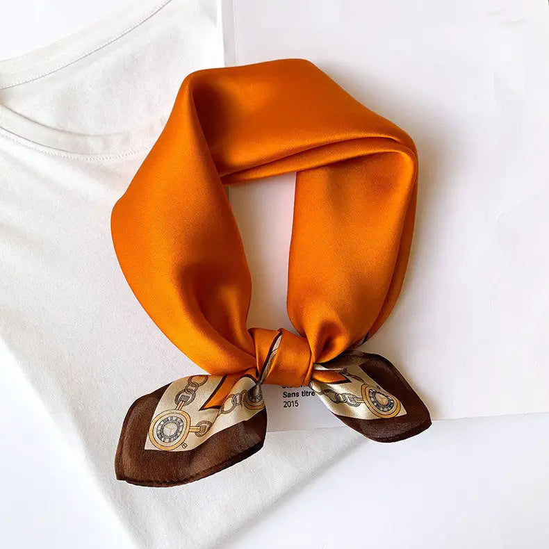 Women’s Silk Bandana - Style37 / 53x53cm - Bandana