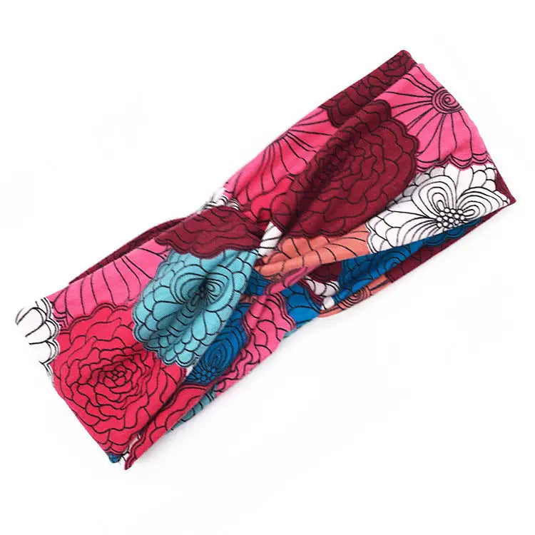 Women’s Wide-Brimmed Headband Sports Headband Casual Hair Accessories - 10style