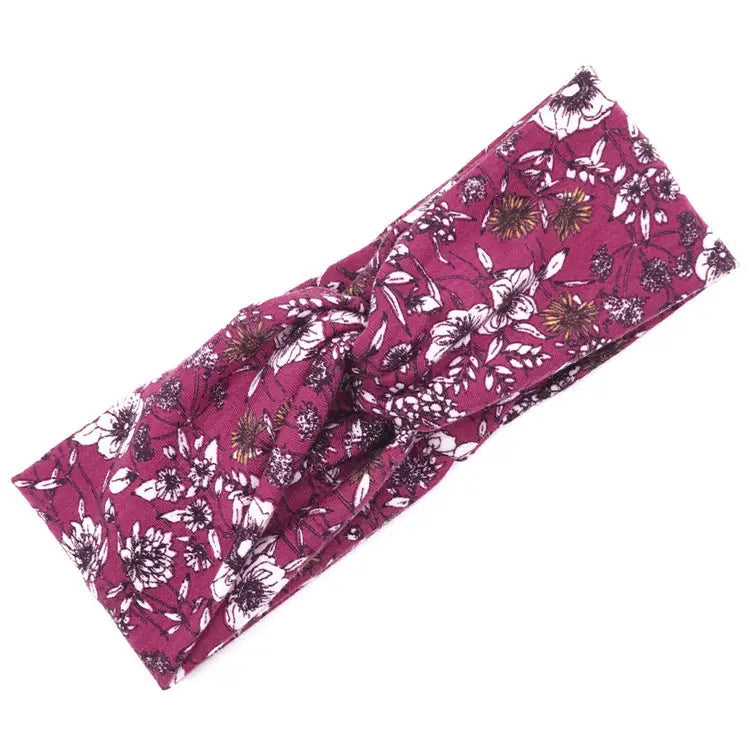 Women’s Wide-Brimmed Headband Sports Headband Casual Hair Accessories - 13style
